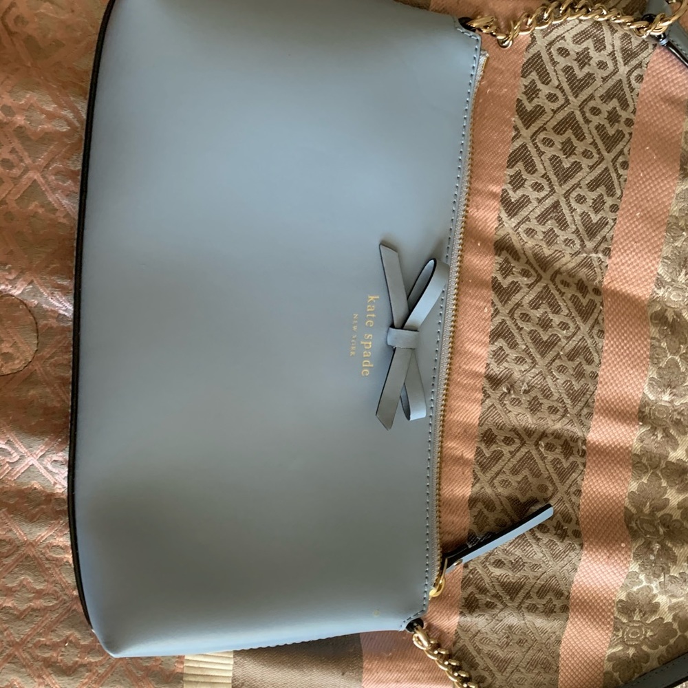 Beautiful Sky Blue Kate Spade Cross Body Purse.